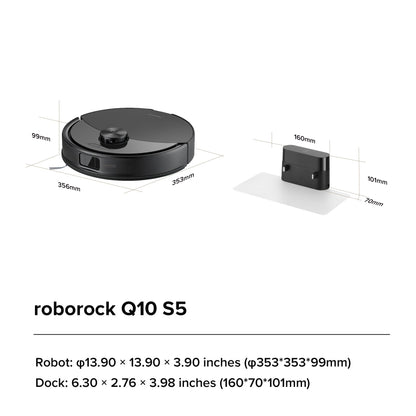Roborock Q10 S5 Robot Vacuum and Mop