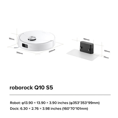Roborock Q10 S5 Robot Vacuum and Mop