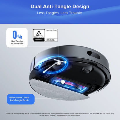 Roborock Q7 L5+ Robot Vacuum Cleaner with Auto-Empty Dock, 8000Pa Suction and Dual Anti-Tangle System