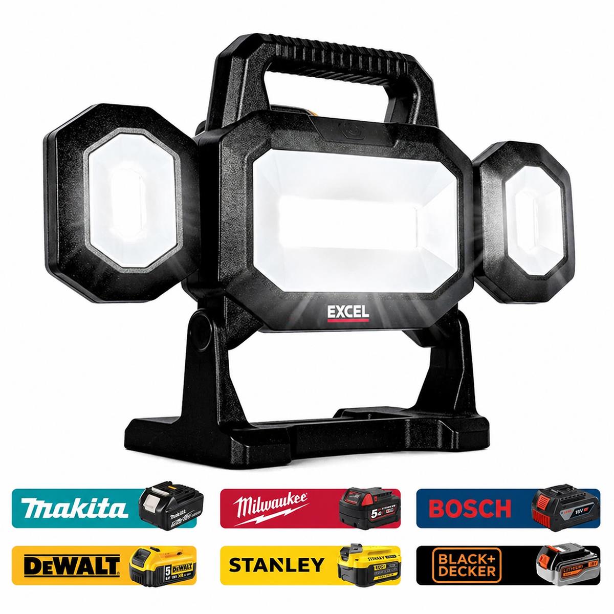 Dewalt 18V 10 Piece Combo Kit with 3 x Batteries & Charger T4TKIT-1334