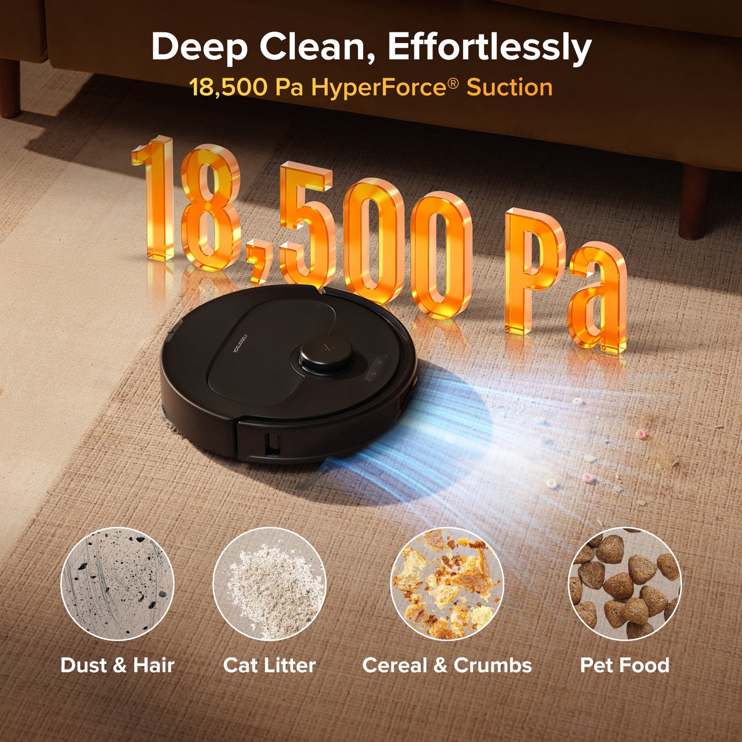 Roborock Qrevo S Pro&Dust Bag*6&480ml Cleaning Solution