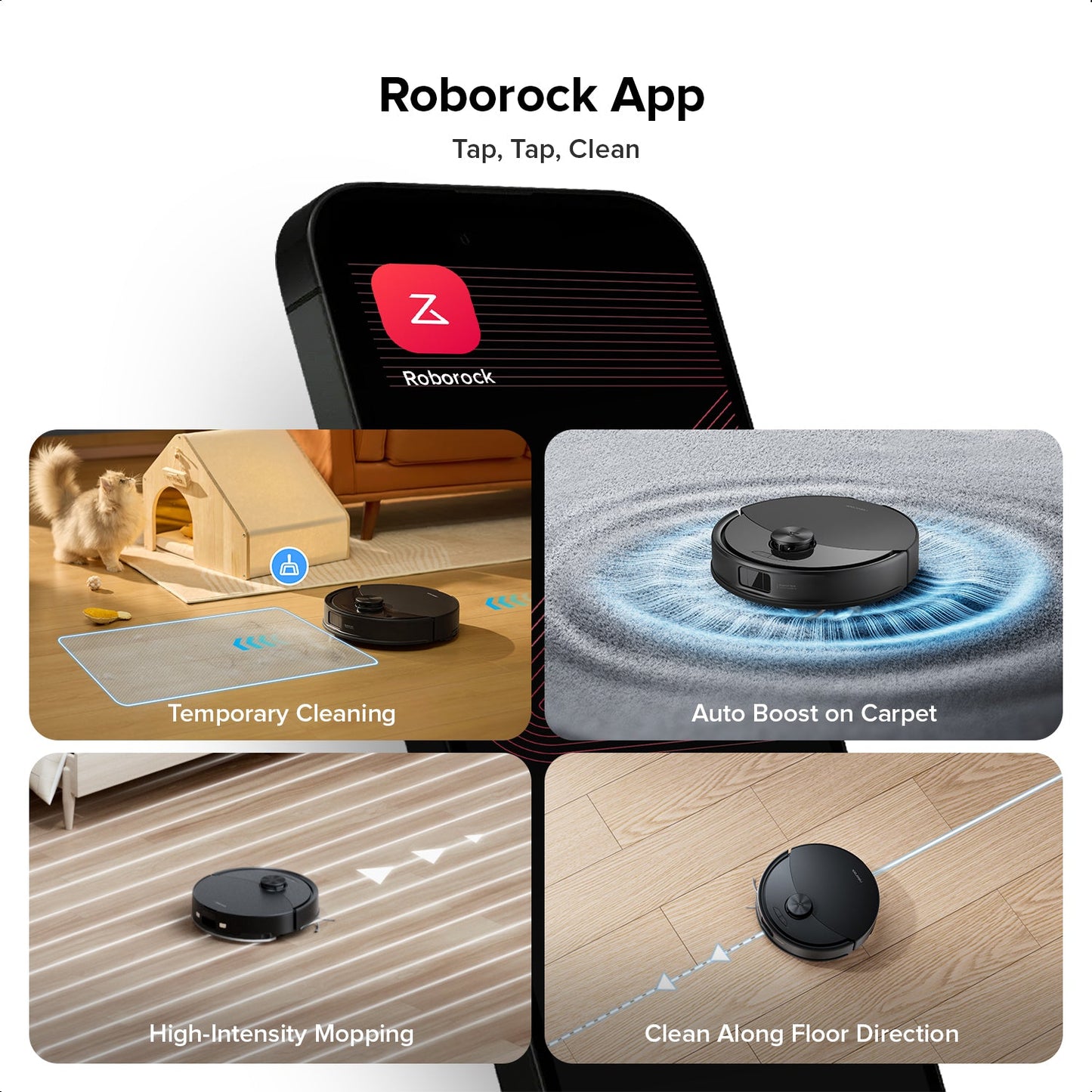 Roborock Q10 S5 Robot Vacuum and Mop