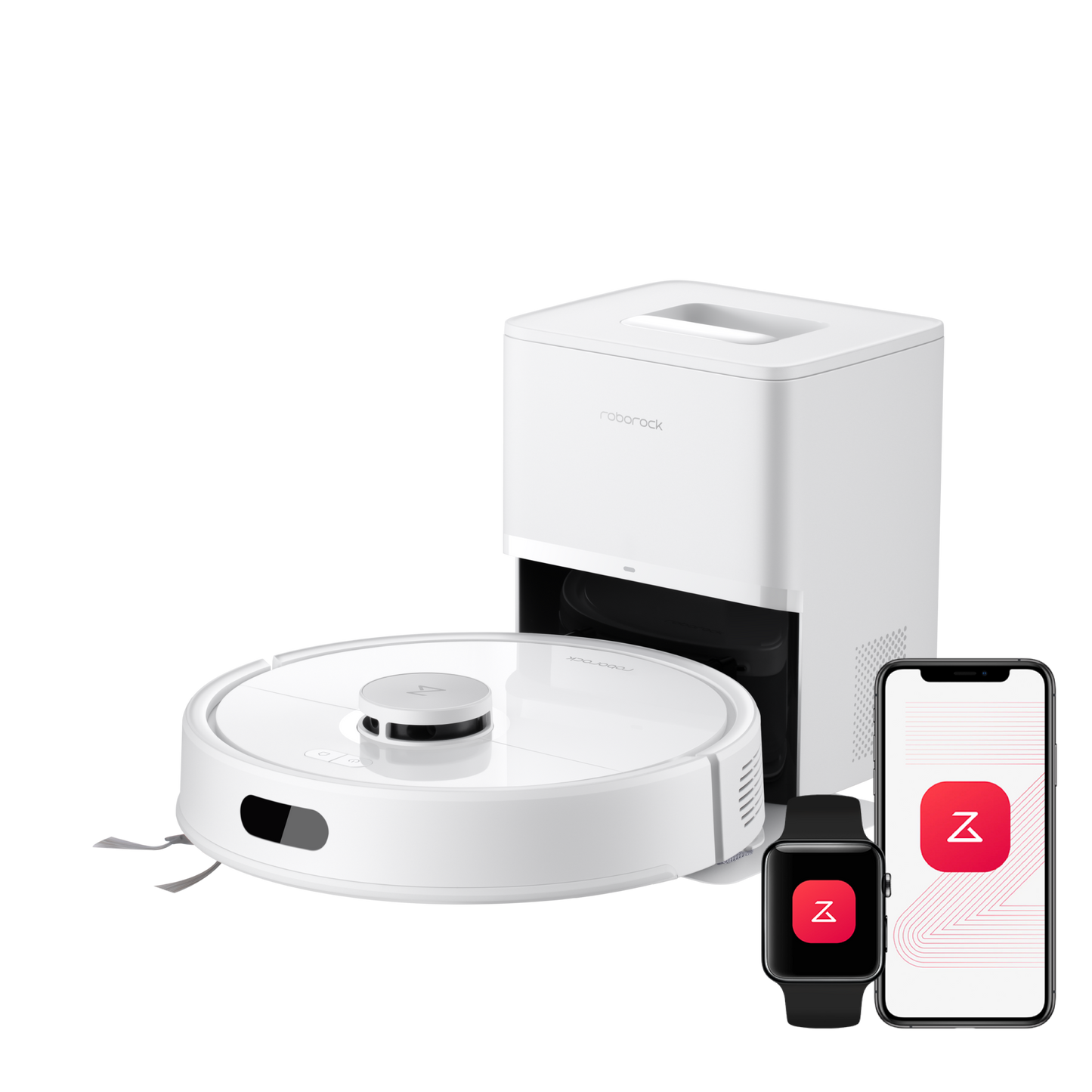 Roborock Q7 L5+ Robot Vacuum Cleaner with Auto-Empty Dock, 8000Pa Suction and Dual Anti-Tangle System