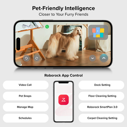Roborock Qrevo Curv 2 Pro Robot Vacuum & Mop, 25,000 Pa Suction, Zero-Tangle, 100°C Hot Water Wash, Self-Cleaning, Smart Obstacle Avoidance, Auto Drying, Carpet Sensing for Pet Hair
