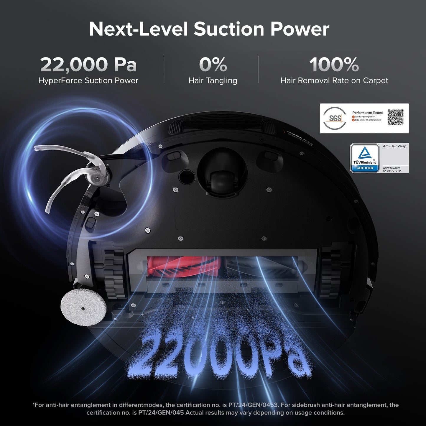 Roborock Saros 10 Robot Vacuum with Dual Anti-tangle System-Upgraded from S8 MaxV Ultra